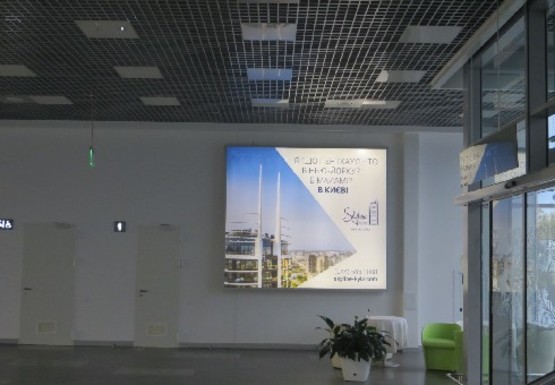 Фото рекламной плоскости по адресу Центральный холл, 1 этаж  (Терминал B)