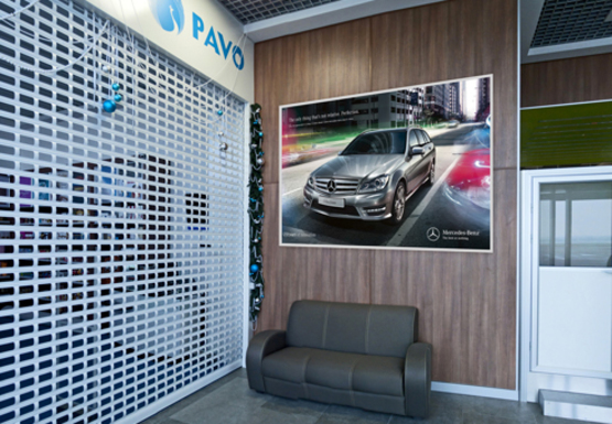 Фото рекламной плоскости по адресу Зал ожидания вылетов, 1 этаж (Терминал B)