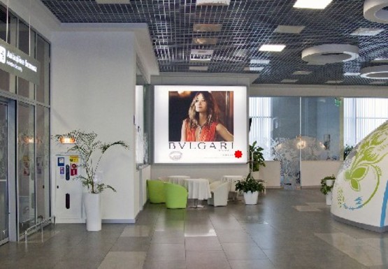 Фото рекламної площини за адресою Центральный холл, 1 этаж  (Терминал B)