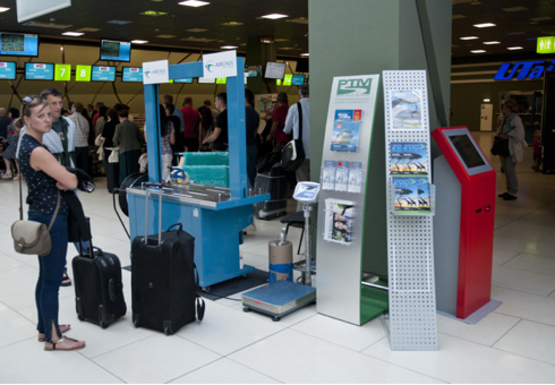 Фото рекламной плоскости по адресу Центральный холл, 1 этаж (Терминал А)