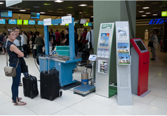 Фото рекламной плоскости по адресу Центральный холл, 1 этаж (Терминал А)