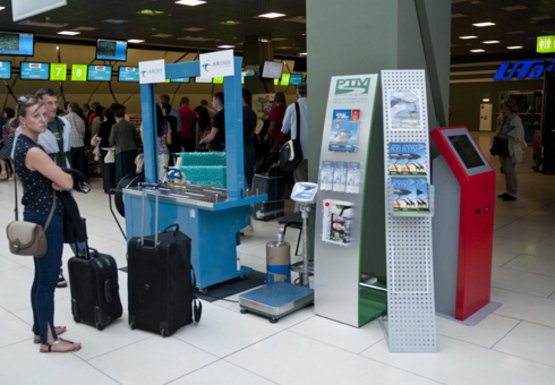 Фото рекламной плоскости по адресу Центральный холл, 1 этаж (Терминал А)