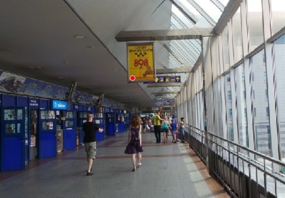 Фото рекламної площини за адресою Конкорс (Южный терминал)