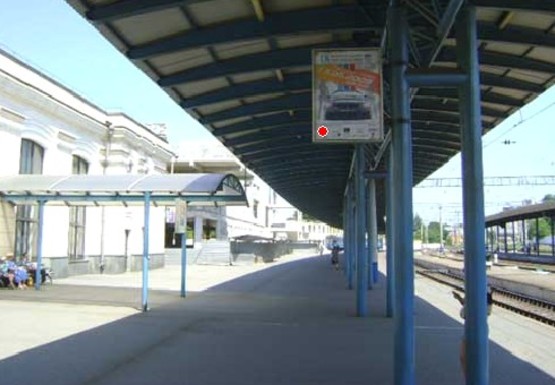 Фото рекламной плоскости по адресу Платформа №1