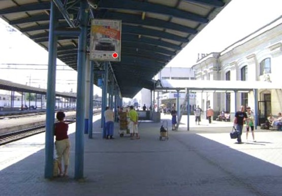 Фото рекламної площини за адресою Платформа №1