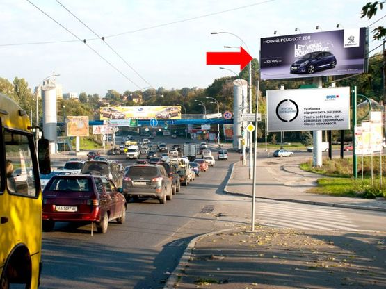 Фото рекламної площини за адресою Лобановского пр. (бывш. Краснозвездный пр.), 82, в сторону Демеевская пл. (бывш. Московская пл.)
