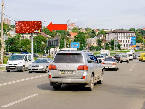Фото рекламної площини за адресою Лобановского пр. (бывш. Краснозвездный пр.), 82 / Кайсарова ул., выезд на Лобановского пр. (бывш. Краснозвездный пр.), винил