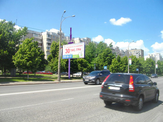 Фото рекламной плоскости по адресу Харьковское шоссе, 178