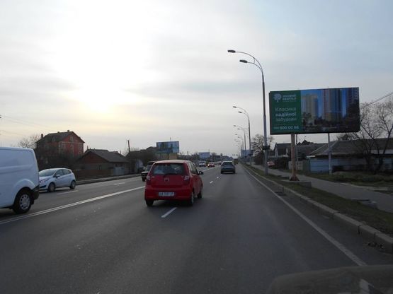 Фото рекламної площини за адресою м. Бровари, вул. Київська, 109