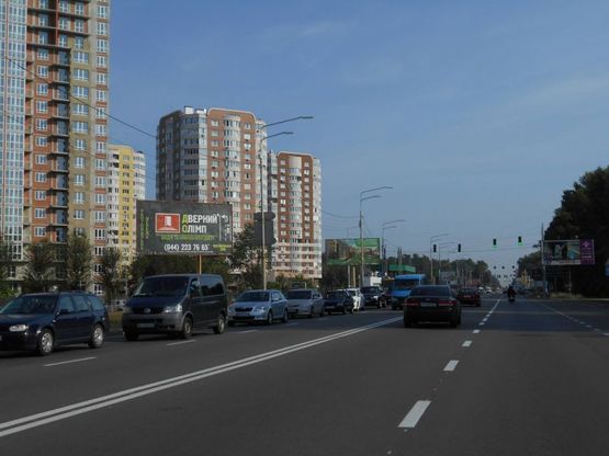 Фото рекламной плоскости по адресу м. Бровари, вул. Київська, 261