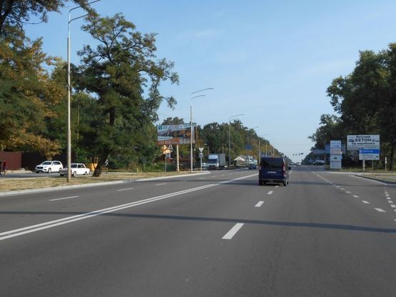 Фото рекламної площини за адресою м. Бровари, вул. Київська