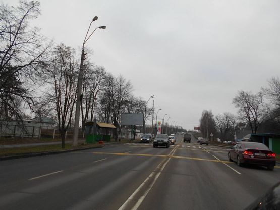 Фото рекламной плоскости по адресу м. Бровари, вул. Олега Онікієнка, навпроти будинку 9