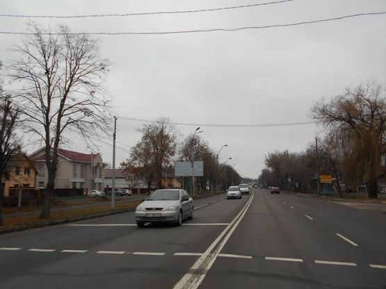 Фото рекламної площини за адресою м. Бровари, вул. Олега Онікієнка, 20