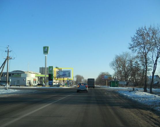 Фото рекламной плоскости по адресу м. Бровари, вул. Олега Онікієнка