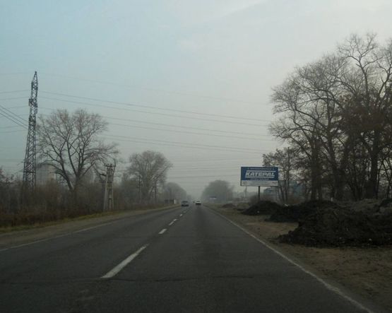 Фото рекламной плоскости по адресу м. Бровари, вул. Олега Онікієнка, навпроти будинку 129