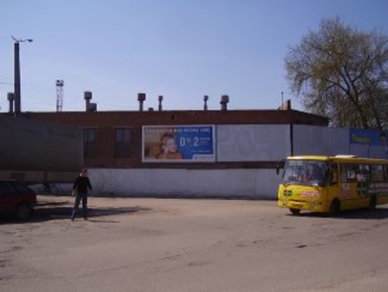 Фото рекламной плоскости по адресу Деповська-Миру-Хоткевича лівий