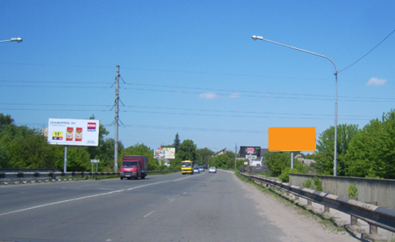 Фото рекламной плоскости по адресу ул. Соборная направление Ирпень-Буча