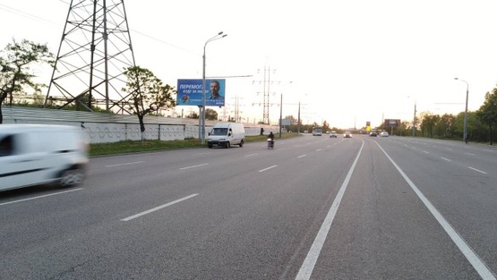 Фото рекламної площини за адресою Заводская Набережная ул., магазин "Автоленд", АЗС "Юкон"), в направл. Кайдакского моста