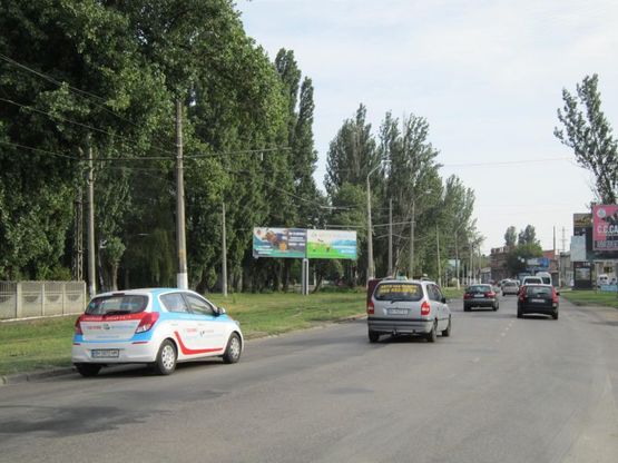 Фото рекламной плоскости по адресу ул. Черноморского казачества, 90/1 (левый)