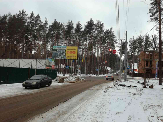 Фото рекламної площини за адресою На перекрестке ул. Университетская и ул. Пушкинская