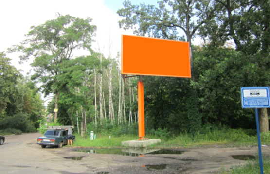 Фото рекламной плоскости по адресу на перекрестке ул. Доковая и ул. Пономарева