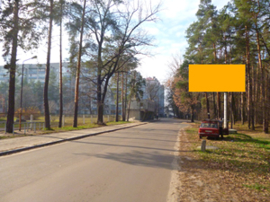 Фото рекламной плоскости по адресу ул. Пономарева, напротив школы