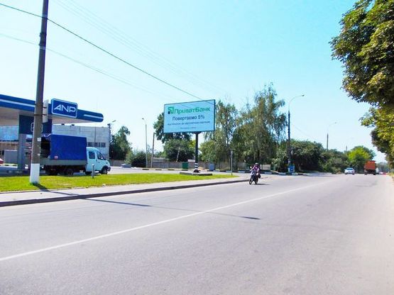 Фото рекламної площини за адресою Ветрова ул., 5 АЗС "ANP" (к "Нова Пошта" и "Интайм")