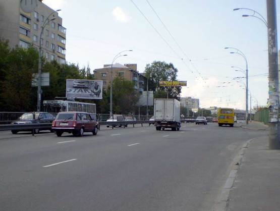 Фото рекламной плоскости по адресу ул.Гетьмана,36 (ул. Индустриальная)