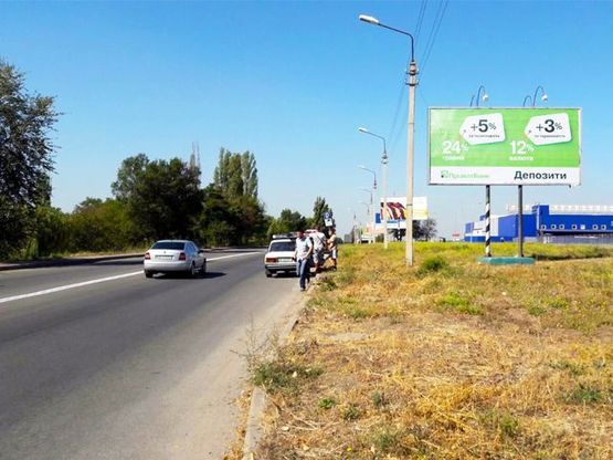 Фото рекламной плоскости по адресу Быкова ул., "МЕТРО", направление к "Эпицентру"