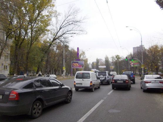 Фото рекламной плоскости по адресу ул. Соломенская,27
