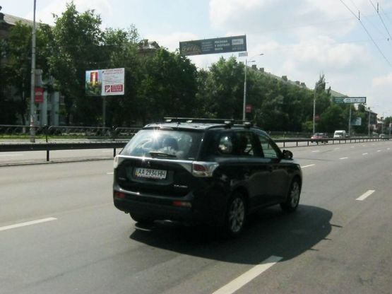 Фото рекламной плоскости по адресу Гагарина, пр-кт, 16, напр. к Ленинградской пл.