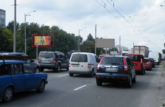 Фото рекламной плоскости по адресу Кольцевая дорога/Котельникова, 87, напр. к пр-кту Победы