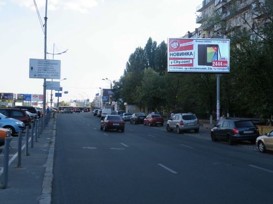 Фото рекламної площини за адресою Оболонский пр-кт, 5 напр. к ул. М. Малиновского