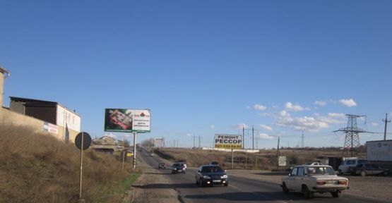 Фото рекламної площини за адресою Объездная дорога - авторынок "Куяльник", от ул.Балтская дорога на пос. Котовского