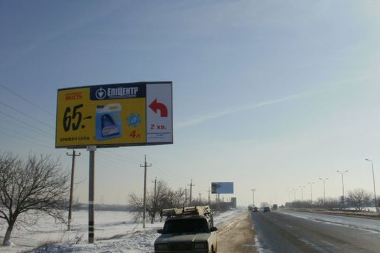 Фото рекламної площини за адресою Объездная дорога напротив Аквапарка, от Двух столбов к 7-му км, Овидиопольской дороге