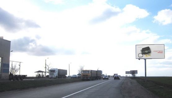 Фото рекламной плоскости по адресу Овидиопольская дорога  (11+180) от «7км» в Овидиополь, Затоку, напротив автомойки