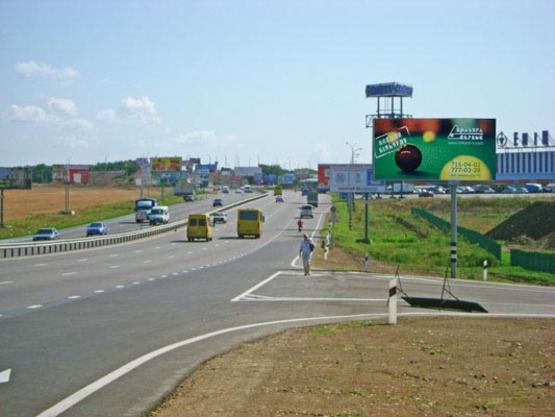 Фото рекламної площини за адресою Овидиопольская дорога - промрынок "7км",  к "Эпицентру", в город