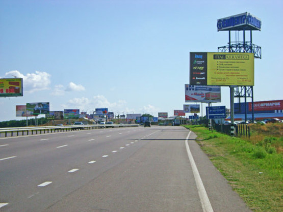 Фото рекламной плоскости по адресу Овидиопольская дорога  -"Эпицентр", к "МЕТРО", ТЦ "Шестой элемент", к Аэропорту