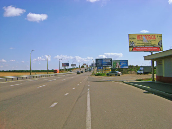 Фото рекламной плоскости по адресу Овидиопольская дорога  - АЗС "Sokar", к ТЦ "Шестой элемент", к Аэропорту