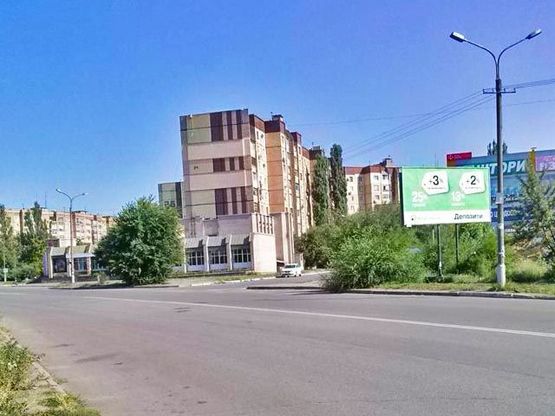 Фото рекламной плоскости по адресу Глазового ул., 22, (ТЦ "АТБ", РК "Святошин"), дв-е к Быкова ул.