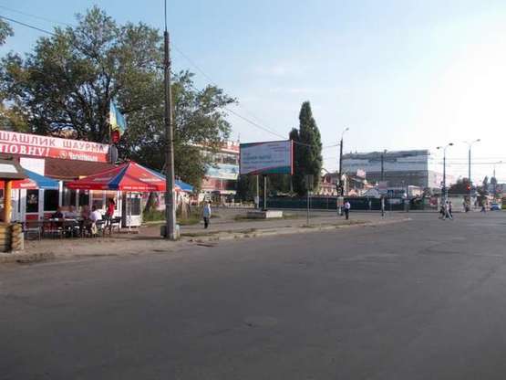 Фото рекламної площини за адресою 1-а Набережна р. Стрілки вул. - 9-го Травня пров.