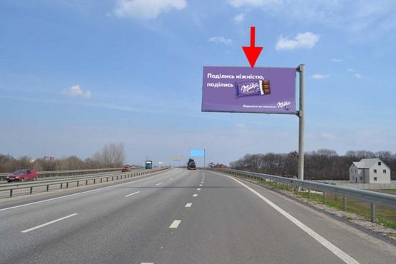 Фото рекламной плоскости по адресу Эстакада2-пос.Песочин-въезд в город со ст.трассы Киев-Харьков-Довжанский