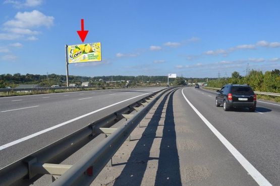 Фото рекламної площини за адресою Эстакада2-пос.Песочин-выезд из города в ст.трассы Киев-Харьков-Довжанский