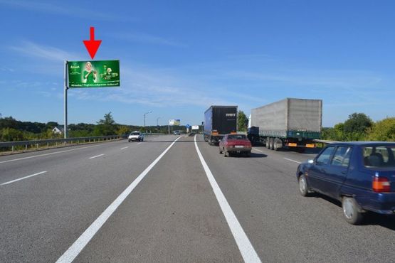 Фото рекламної площини за адресою Эстакада3-пос.Песочин-выезд из города в ст.трассы Киев-Харьков-Довжанский