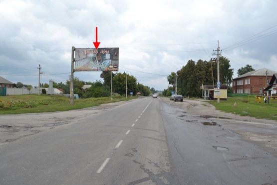 Фото рекламной плоскости по адресу Циркуны в центре поселка (в ст. Липц)
