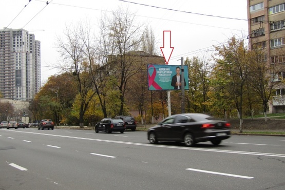 Фото рекламной плоскости по адресу Михаила Бойчука ул., (Киквидзе ул.) ,34