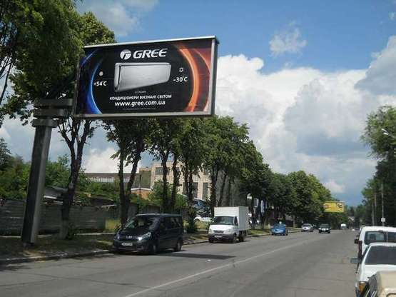 Фото рекламної площини за адресою Воїнів-Інтернаціоналістів вул., 5