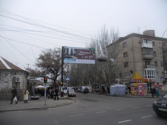 Фото рекламной плоскости по адресу пр. Леніна - вул. Рюміна (Центральный р-к)