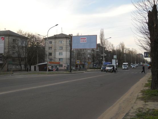 Фото рекламной плоскости по адресу пр. Жовтневий- вул. Васляєва
