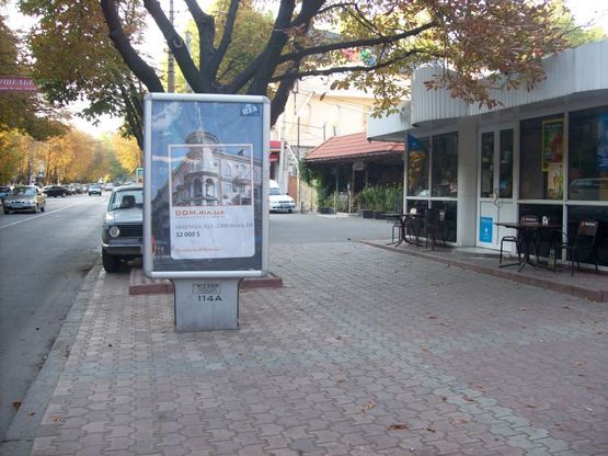 Фото рекламної площини за адресою вул. Велика Морська, між вул. Радянською та вул. Лягіна